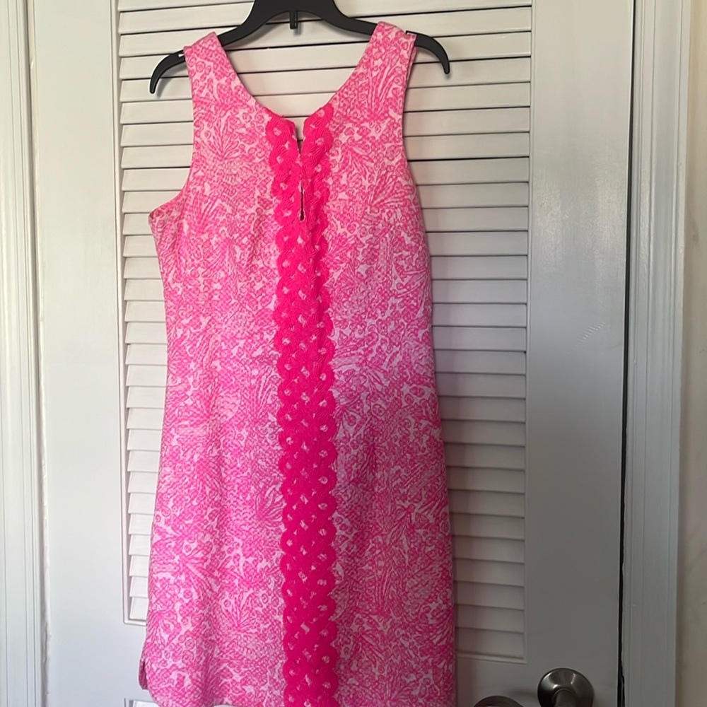 LILLY Pulitzer See ya Later shift dress- size 4